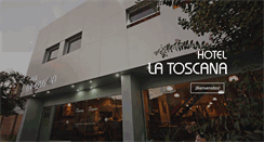 Desktop Screenshot of latoscanahotel.com.ar